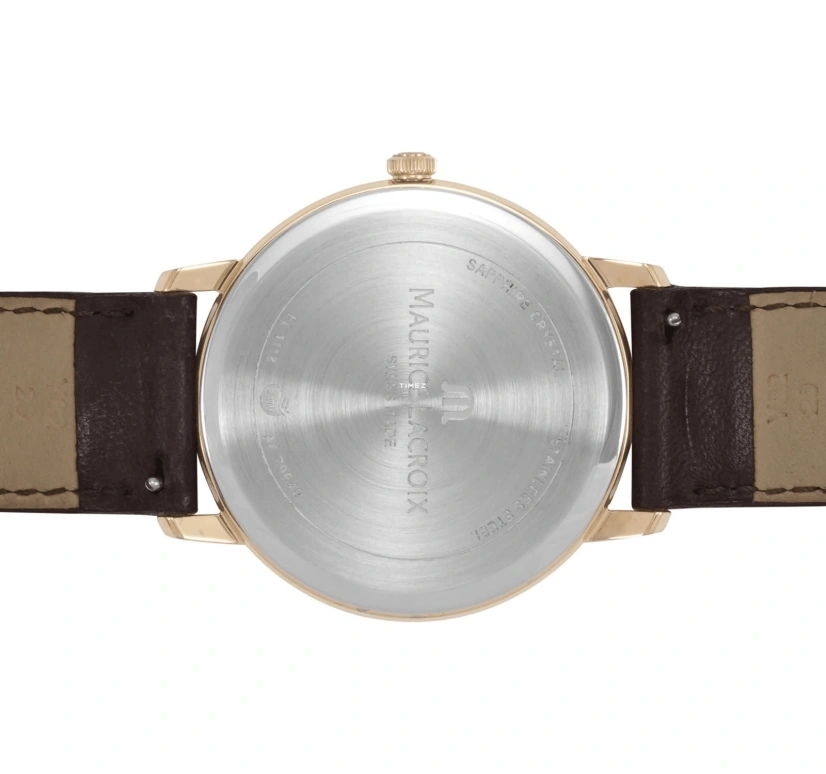 Maurice Lacroix,Eliros 40mm,40mm,Stainless Steel,Silver White,Quartz,Day,Sapphire,EL1118,EL1118-PVP01-112-1
