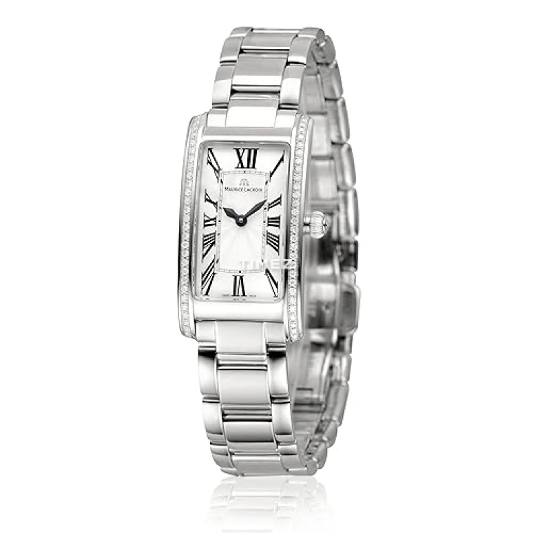 Maurice Lacroix,Fiaba 39x2.90mm,39x2.90mm,Stainless Steel,Silver White,Quartz,Sapphire,Crystal Glass,Rectangular,FA2164,FA2164-SD532-118