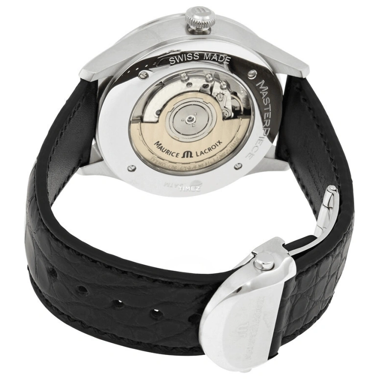 Maurice Lacroix,Masterpiece 40mm,40mm,Stainless Steel,Silver,Automatic,Dule Time,Big Date,MP6707,MP6707-SS001-110
