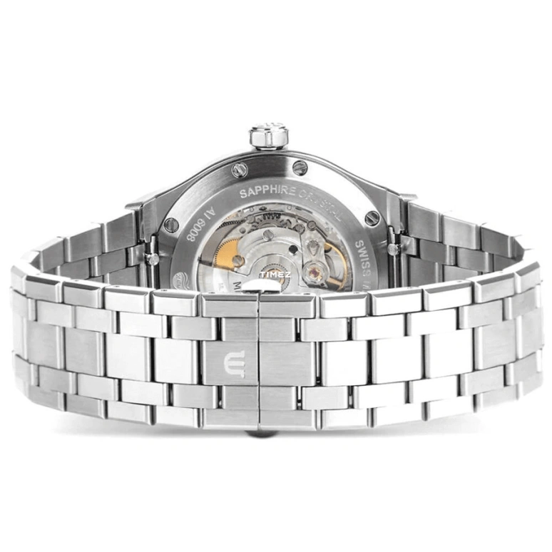 Maurice Lacroix,Aikon 42mm,42mm,Stainless Steel,Black,Automatic,Day,38hours,AI6008,AI6008-SS002-330-1