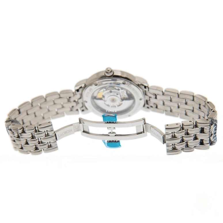 Maurice Lacroix,Masterpiece 40mm,40mm,Stainless Steel,White,Automatic,Date,Day,MP6328,MP6328-SS002-19E