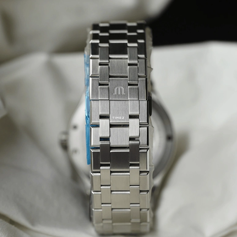 Maurice Lacroix,Aikon 42mm,42mm,Stainless Steel,Green,Automatic,Day,38hours,AI6008,AI6008-SS002-630-1