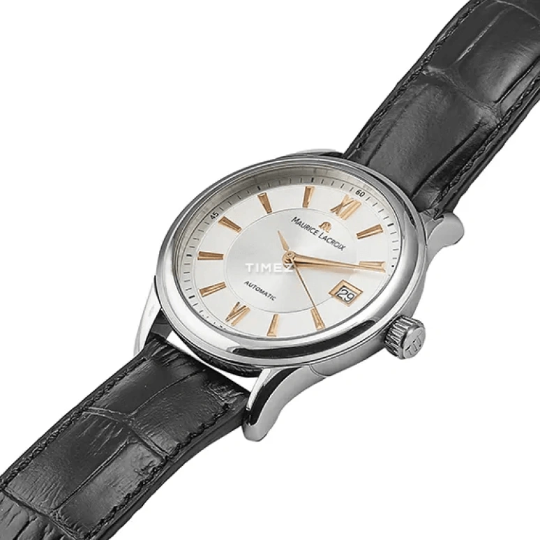 Maurice Lacroix,les classiques 38mm,38mm,Stainless Steel,Silver,Automatic,Day,38hours,LC6027,LC6027-SS001-111-1