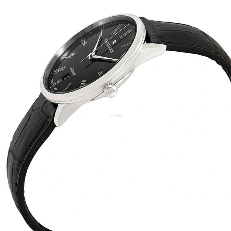 Maurice Lacroix,les classiques 28mm,28mm,Stainless Steel,Black,Automatic,Day,38hours,LC6063,LC6063-SS001-310-1