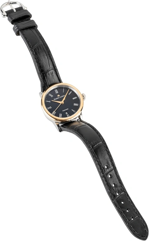 Maurice Lacroix,les classiques 28mm,28mm,Stainless Steel,Rose Gold,Black,Automatic,Day,38hours,LC6063,LC6063-PS101-310-1