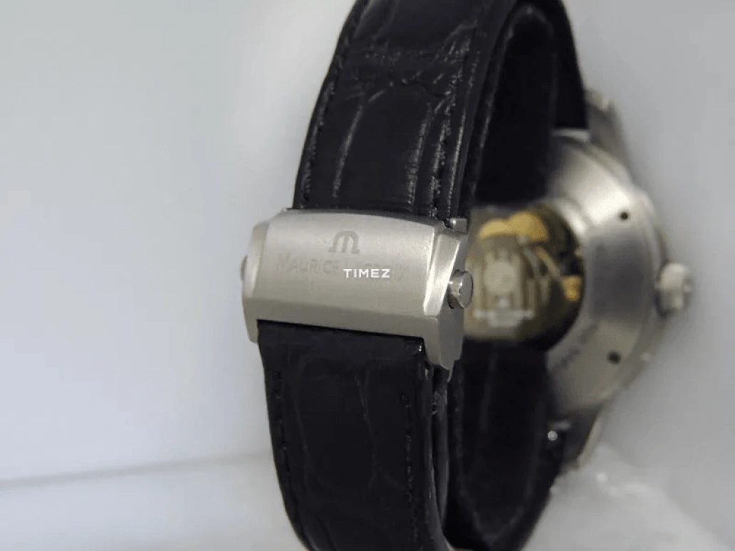 Maurice Lacroix,Pontos 45mm,45mm,Titanium,Silver,Automatic,Day,Dule Time,Day / Night Indication,PT6108,PT6108-TT031-291