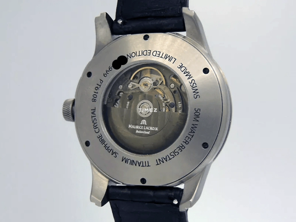 Maurice Lacroix,Pontos 45mm,45mm,Titanium,Silver,Automatic,Day,Dule Time,Day / Night Indication,PT6108,PT6108-TT031-291