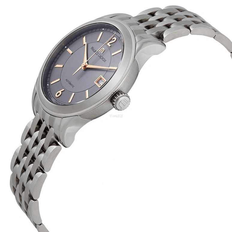 Maurice Lacroix,les classiques 38mm,38mm,Stainless Steel,Grey,Automatic,Day,38hours,LC6027,LC6027-SS002-320
