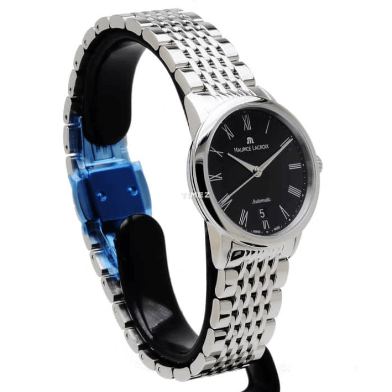 Maurice Lacroix,les classiques 28mm,28mm,Stainless Steel,Black,Automatic,Day,38hours,LC6063,LC6063-SS002-310-1