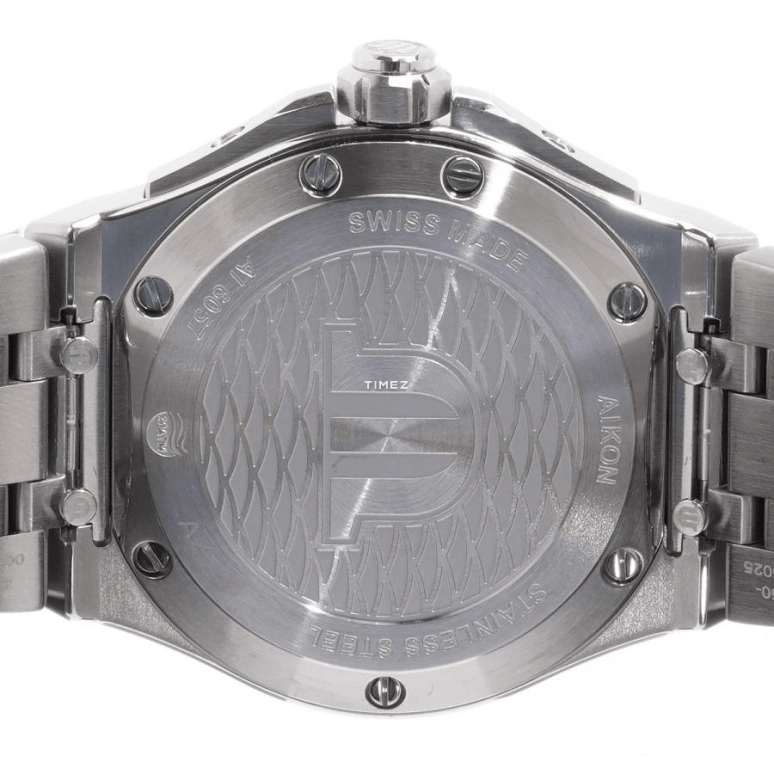 Maurice Lacroix,Aikon 38mm,38mm,Stainless Steel,Black,Automatic,Day,38hours,AI6057,AI6057-SSL2F-330-A