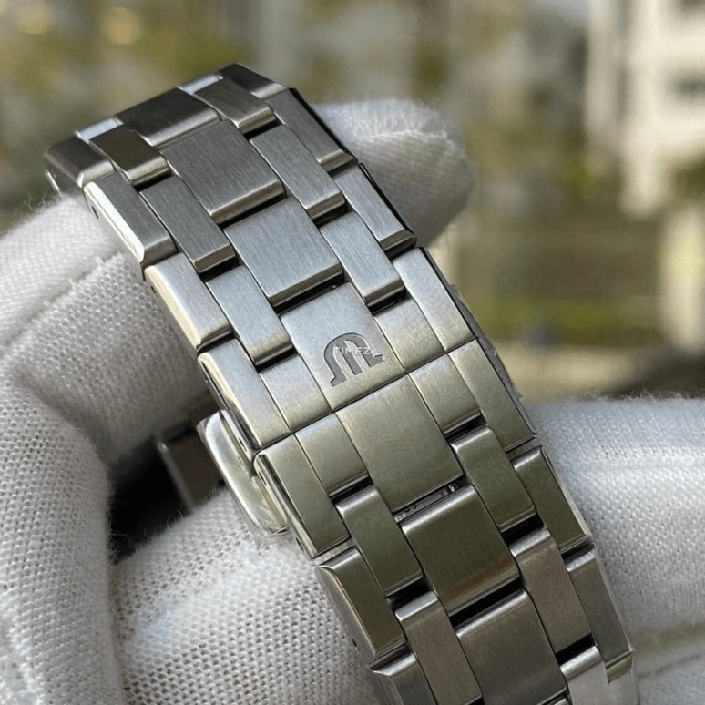 Maurice Lacroix,Aikon 35mm,35mm,Stainless Steel,Blue,Automatic,Day,38hours,AI6006,AI6006-SS002-450-1