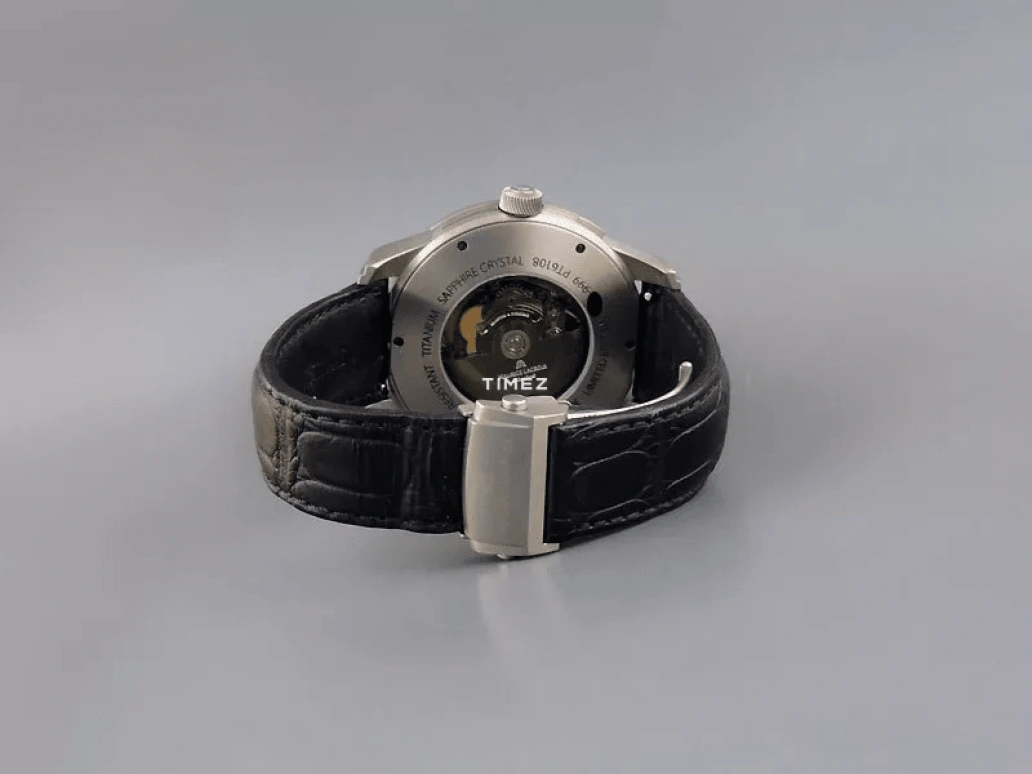 Maurice Lacroix,Pontos 45mm,45mm,Titanium,Silver,Automatic,Day,Dule Time,Day / Night Indication,PT6108,PT6108-TT031-291