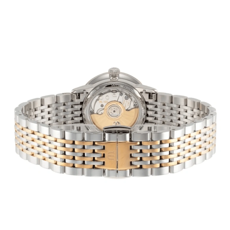 Maurice Lacroix,les classiques 28mm,28mm,Stainless Steel,White,Automatic,Day,38hours,LC6063,LC6063-PS103-110-1