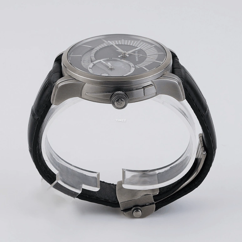 Maurice Lacroix,Pontos 45mm,45mm,Titanium,Grey,Automatic,Day,Dule Time,Day / Night Indication,PT6108,PT6108-TT031-391