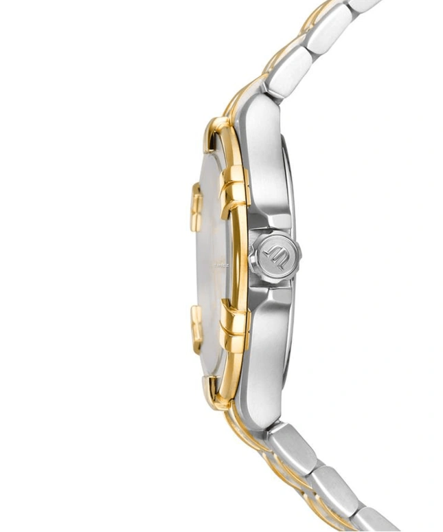 Maurice Lacroix,Aikon Quartz 35mm,35mm,Stainless Steel,Luminous,White,Quartz,Day,Sapphire,AI1006,AI1006-PVY13-160-1
