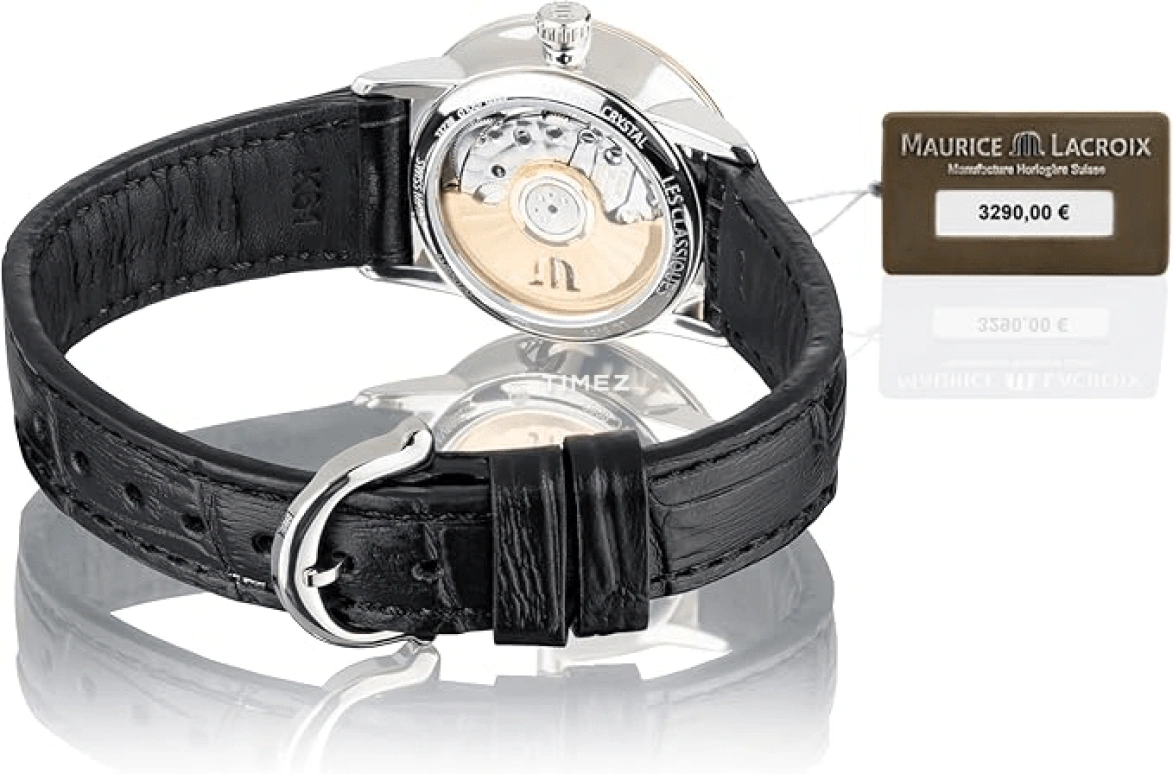 Maurice Lacroix,les classiques 28mm,28mm,Stainless Steel,Rose Gold,Black,Automatic,Day,38hours,LC6063,LC6063-PS101-310-1