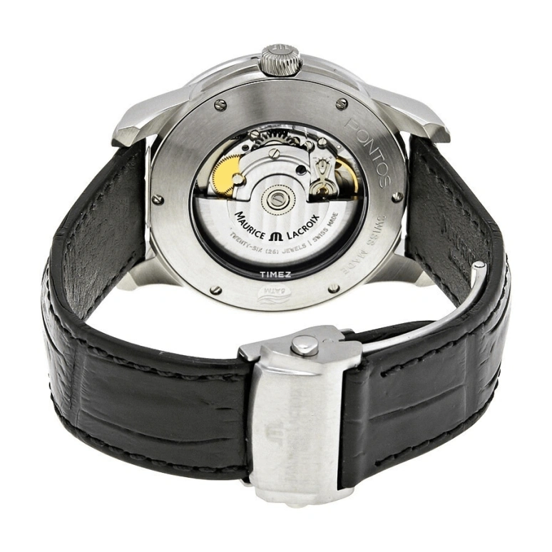 Maurice Lacroix,Pontos 40mm,40mm,Stainless Steel,Silver White,Automatic,Date,Day,PT6158,PT6158-SS001-13E-1