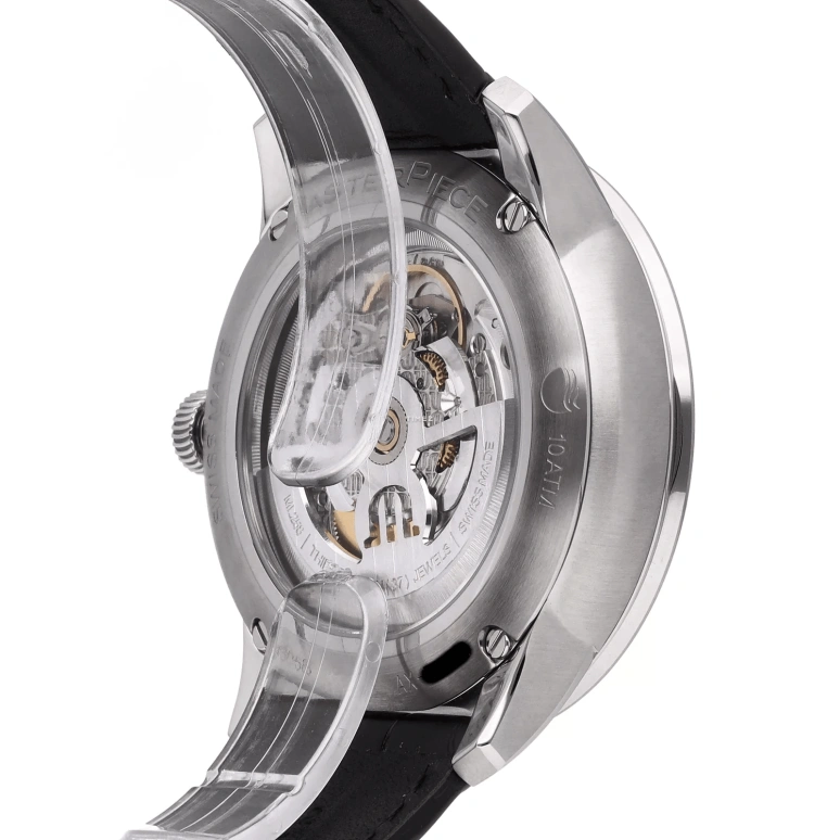 Maurice Lacroix,Masterpiece 43mm,43mm,Stainless Steel,White,Automatic,Day,In-house Caliber,MP6058,MP6058-SS001-110-1