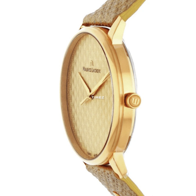 Maurice Lacroix,Eliros 40mm,40mm,Stainless Steel,Gold,Quartz,26280hours,Sapphire,Crystal Glass,EL1118,EL1118-PVY01-090-9