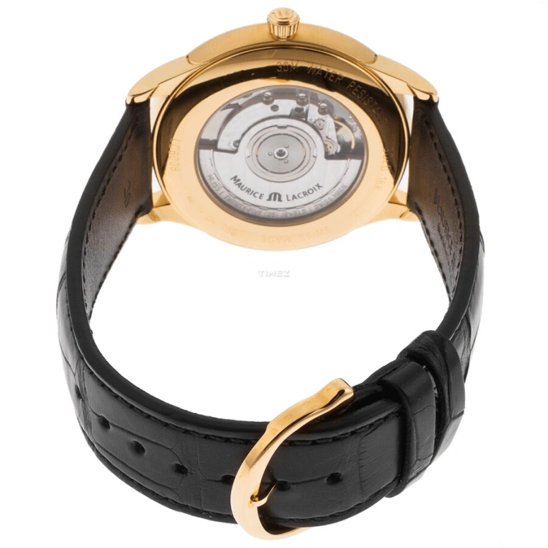Maurice Lacroix,les classiques 40mm,40mm,Rose Gold,Silver White,Automatic,Day,38hours,LC6008,LC6008-PG101-130