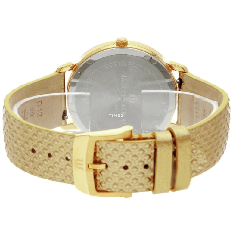 Maurice Lacroix,Eliros 40mm,40mm,Stainless Steel,Gold,Quartz,26280hours,Sapphire,Crystal Glass,EL1118,EL1118-PVY01-090-9