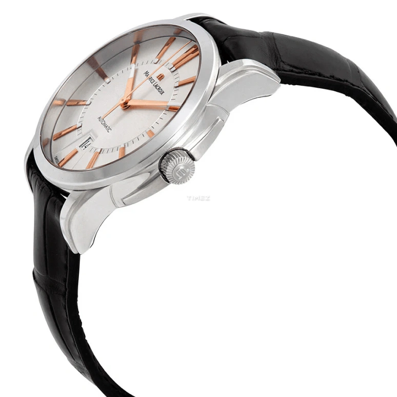 Maurice Lacroix,Pontos 40mm,40mm,Stainless Steel,Silver White,Automatic,Day,38hours,PT6148,PT6148-SS001-131-1