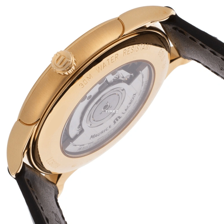 Maurice Lacroix,les classiques 40mm,40mm,Rose Gold,Silver White,Automatic,Day,38hours,LC6008,LC6008-PG101-130