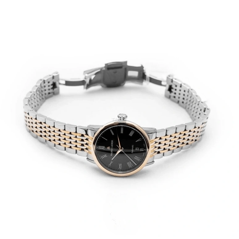 Maurice Lacroix,les classiques 28mm,28mm,Stainless Steel,Black,Automatic,Day,38hours,LC6063,LC6063-PS103-310-1