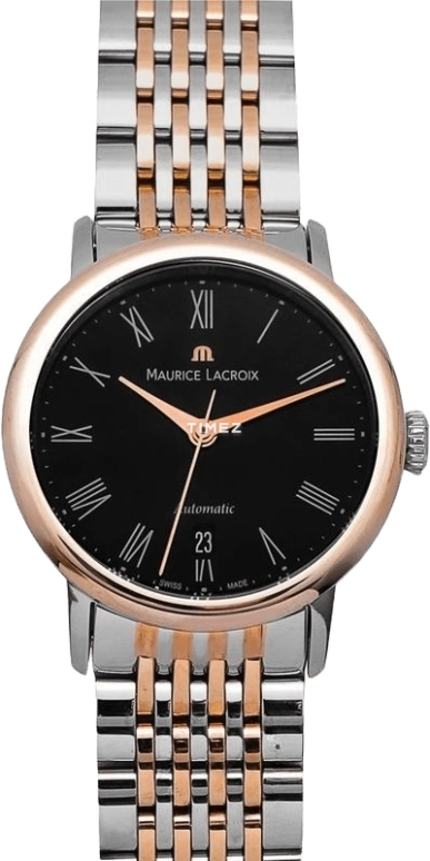 Maurice Lacroix,les classiques 28mm,28mm,Stainless Steel,Black,Automatic,Day,38hours,LC6063,LC6063-PS103-310-1