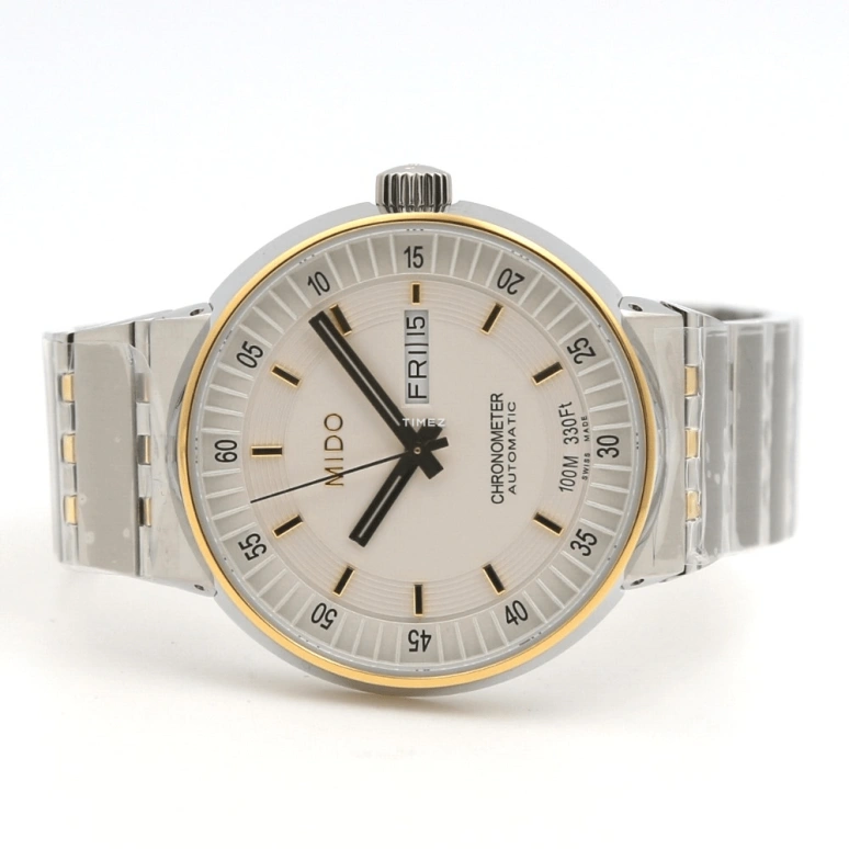 Mido,All Dial 42mm,42mm,Stainless Steel,Silver White,Automatic,Date,Day,M8340,M8340.9.B1.1