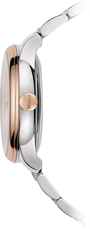 Mido,Baroncelli 33mm,33mm,Stainless Steel,White,Automatic,80hours,In-house Caliber,M039,M039.207.22.106.00