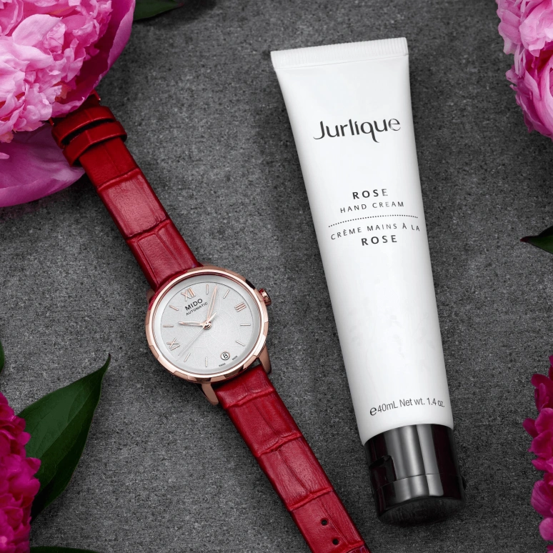 Mido,Rainflower 34mm,34mm,Stainless Steel,Rose,White,Automatic,80hours,In-house Caliber,M043,M043.207.36.018.01