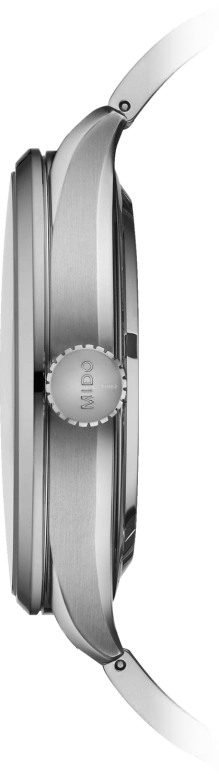 Mido,Multifort 42mm,42mm,Stainless Steel,Grey,Automatic,Date,Anti-magnetic,M038,M038.431.11.061.00