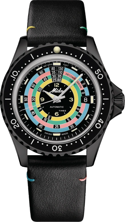 Mido,Ocean Star 40.50mm,40.50mm,Stainless Steel,Multi-Color,Automatic,Day,80hours,M026,M026.807.33.051.00
