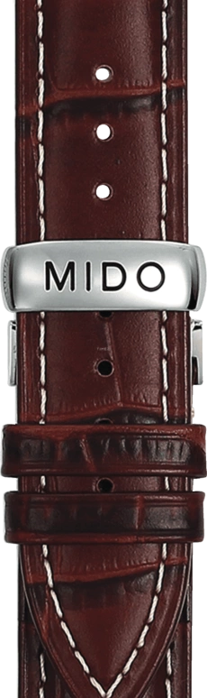 Mido,Baroncelli 38mm,38mm,Stainless Steel,White,Automatic,80hours,In-house Caliber,M8600,M8600.4.26.8