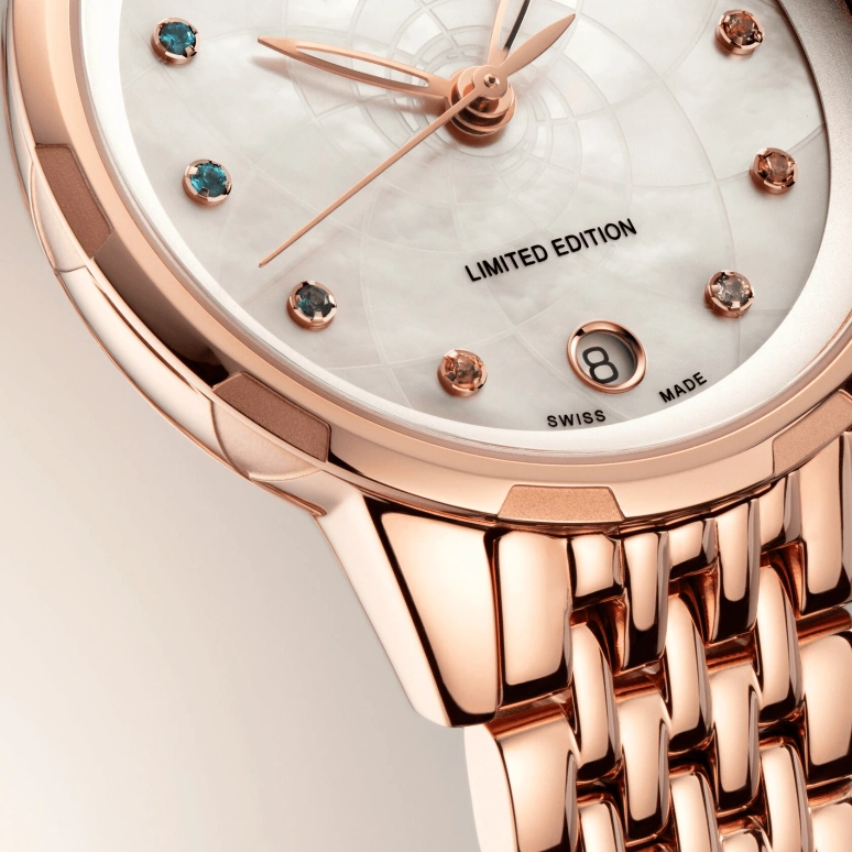 Mido,Rainflower 34mm,34mm,Stainless Steel,White,Automatic,Date,Anti-magnetic,M043,M043.207.33.109.00