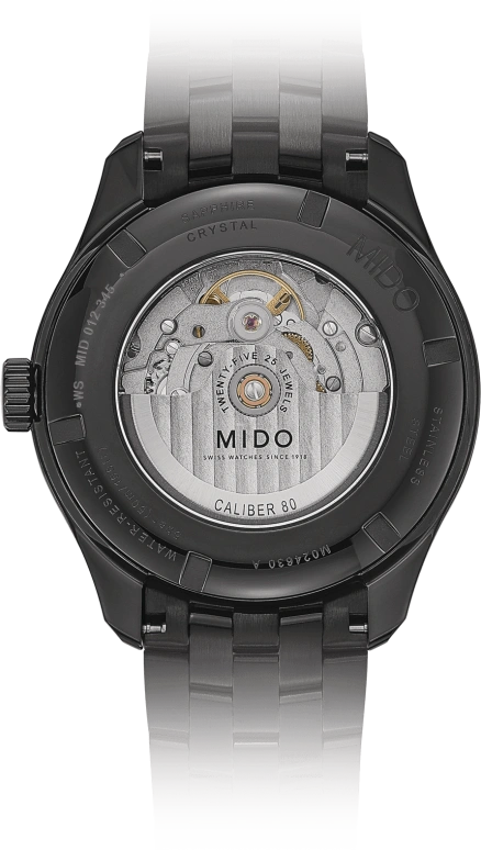 Mido,Belluna 42.50mm,42.50mm,Stainless Steel,Black,Automatic,80hours,In-house Caliber,M024,M024.630.33.051.00