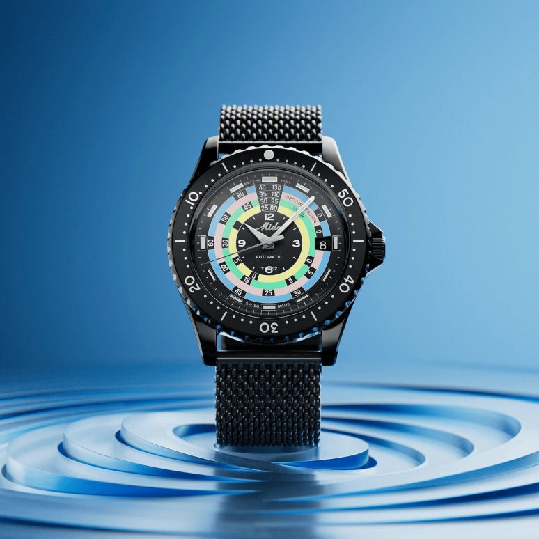 Mido,Ocean Star 40.50mm,40.50mm,Stainless Steel,Multi-Color,Automatic,Day,80hours,M026,M026.807.33.051.00