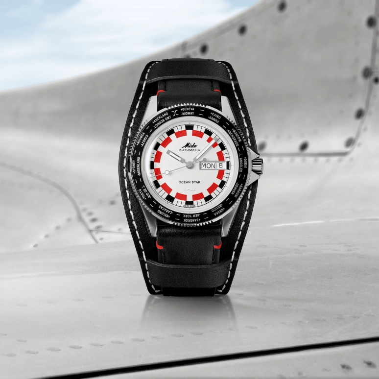 Mido,Ocean Star 40.50mm,40.50mm,Stainless Steel,Silver,Automatic,Date,Day,World Time,M026,M026.830.16.030.00