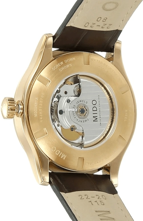Mido,Multifort 42mm,42mm,Stainless Steel,Rose Gold,Silver,Automatic,Date,Day,M005,M005.431.36.031.00