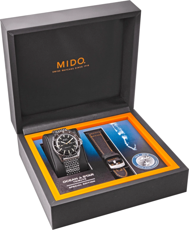 Mido,Ocean Star 40.50mm,40.50mm,Stainless Steel,Black,Automatic,Date,Day,M026,M026.830.11.051.00