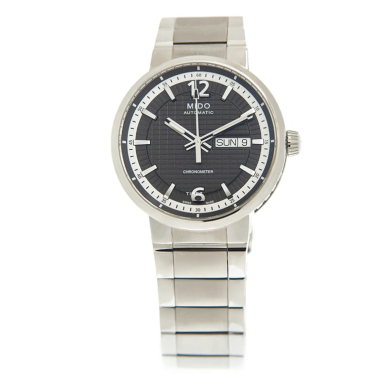 Mido,Great Wall 39mm,39mm,Stainless Steel,Black,Automatic,Date,Day,M015,M015.431.11.067.00