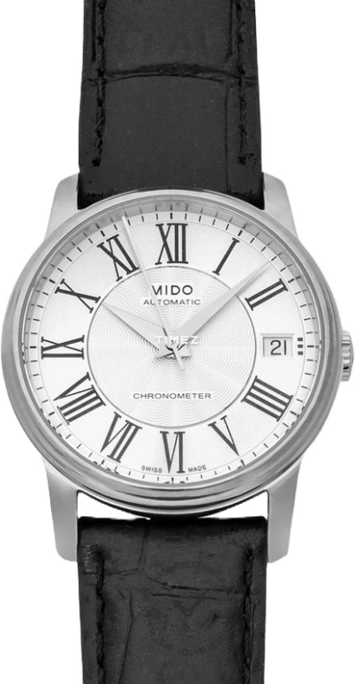 Mido,Baroncelli 33mm,33mm,Stainless Steel,Silver,Automatic,Day,38hours,M010,M010.208.16.033.20