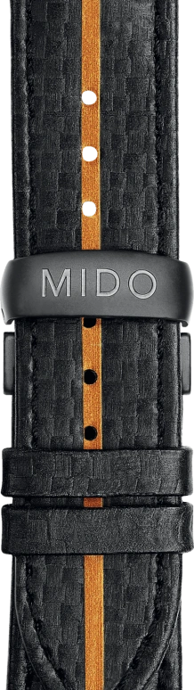 Mido,Commander 40mm,40mm,Stainless Steel,Gradient,Coal Gray,Transparent,Luminous,Orange,Automatic,Day,80hours,M021,M021.407.37.411.02