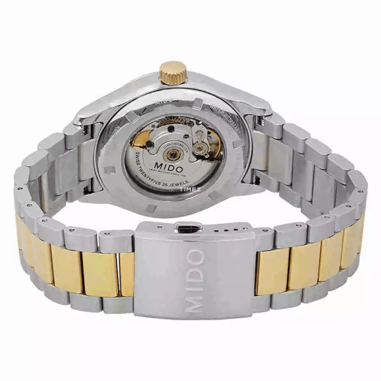 Mido,Belluna 40mm,40mm,Stainless Steel,White,Automatic,Date,Day,M001,M001.431.22.031.00
