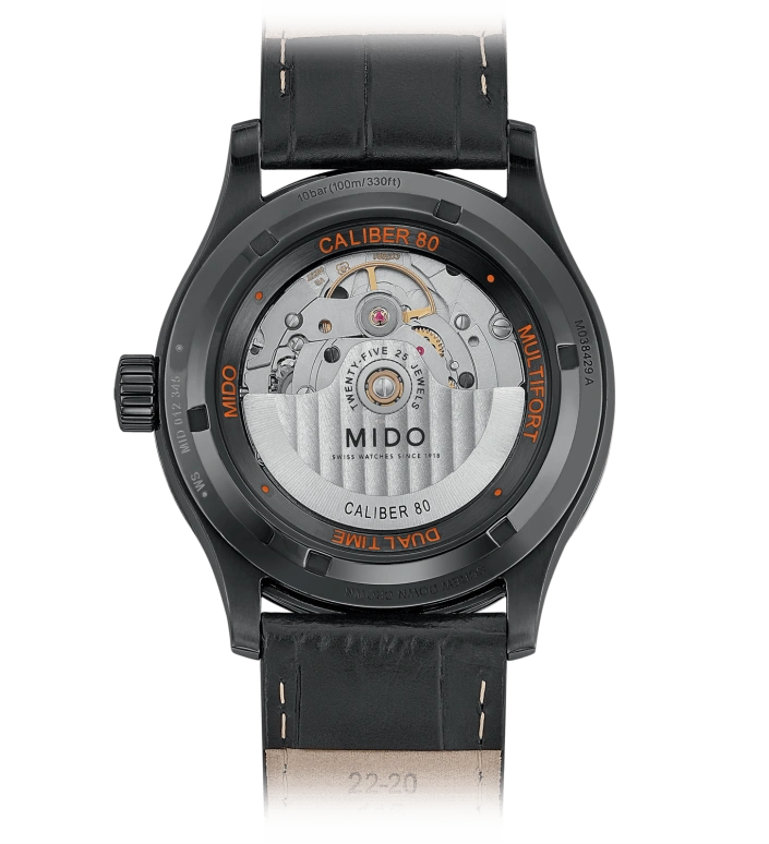 Mido,Multifort 42mm,42mm,Stainless Steel,Black,Automatic,Chronograph,Date,M038,M038.429.36.051.00
