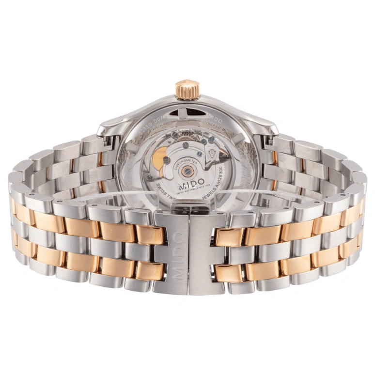 Mido,Belluna 40mm,40mm,Stainless Steel,Silver White,Automatic,Date,Day,M001,M001.431.22.036.92