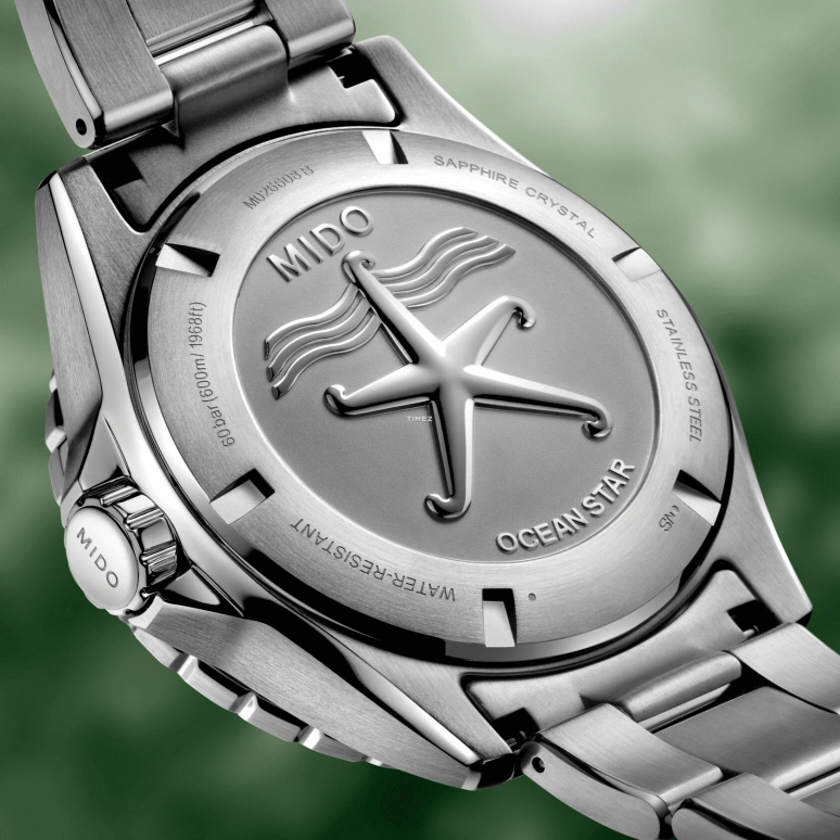 Mido,Ocean Star 43.50mm,43.50mm,Stainless Steel,Black,Automatic,Day,80hours,M026,M026.608.11.051.01