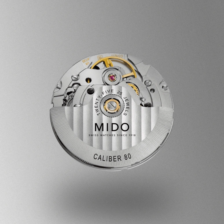 Mido,Multifort 39.20x40mm,39.20x40mm,Stainless Steel,Brown,Automatic,Big Date,Anti-magnetic,M049,M049.526.37.291.00