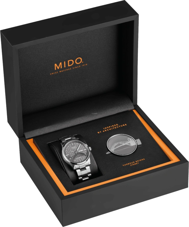 Mido,Multifort 42mm,42mm,Stainless Steel,Coal Gray,Luminous,Black,Green,Automatic,80hours,In-house Caliber,M005,M005.430.11.061.81
